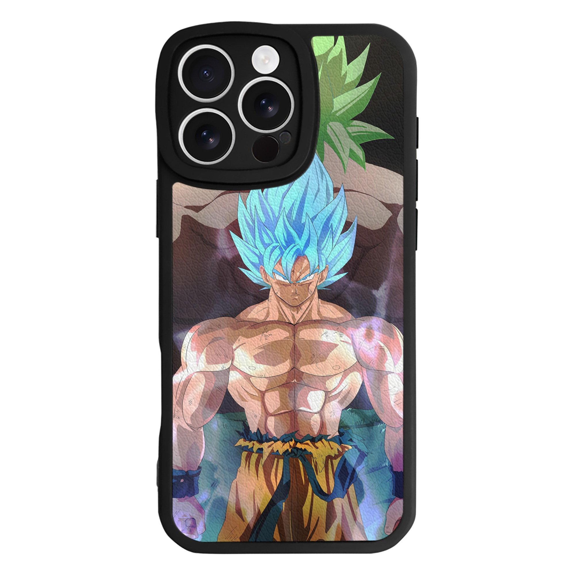 （画像用） ドラゴンボール DRAGON BALL 【iPhone 16シリーズ対応】シリコンスマホケース（レザー調） 材質：シリコン